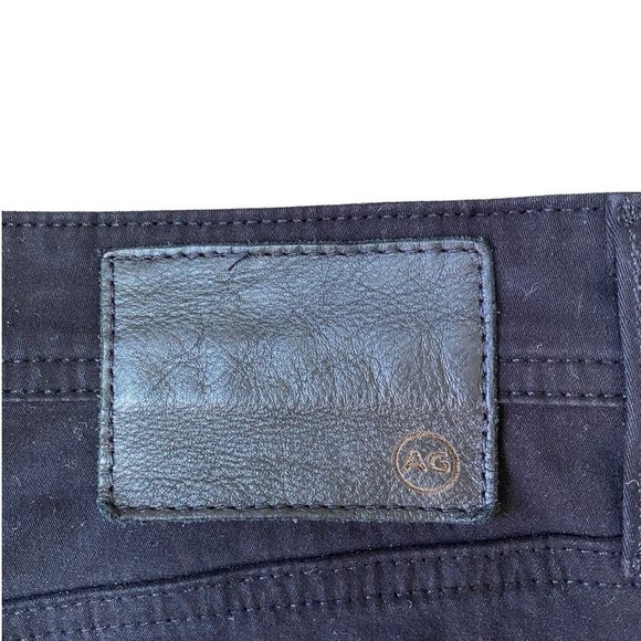 AG Adriano Goldschmied The Graduate Pants Tailored Leg Chino Mens 38x27 Black - Picture 6 of 7